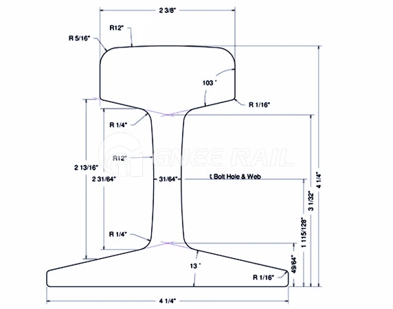 12 LB ASCE Rail 12 LB ASCE Rail