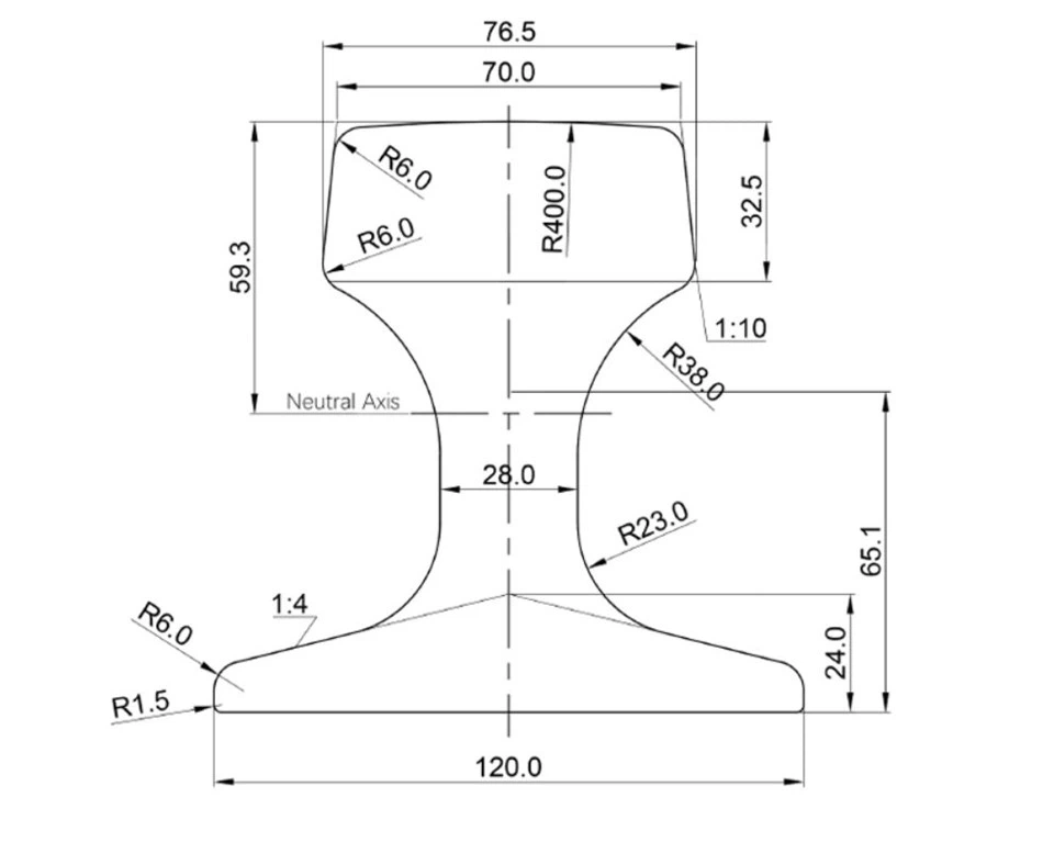 QU70 Suspension Crane GB Rail