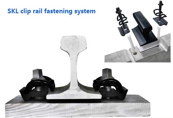 SKL Rail Clip For Railroad System